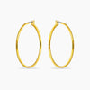 Yasmin 14k Gold Large Hoop Earrings