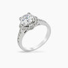 Kate 4.1ct CZ Rhodium Plated Engagement Ring