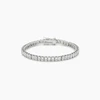 Princess Cubic Zirconia Tennis Bracelet