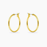 Yasmin 14k Gold Small Hoop Earrings