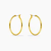 Yasmin 14k Gold Medium Hoop Earrings