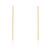 Carolee Gold Stainless Steel Line Drop Earrings