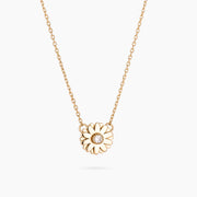 Petite Golden Daisy Necklace