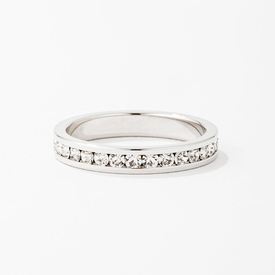 Tessa Crystal Eternity Band – BaubleBox