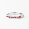 Tessa Pink Crystal Eternity Band