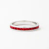 Tessa Ruby Crystal Eternity Band