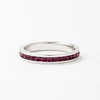 Tessa Amethyst Crystal Eternity Band