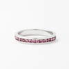 Tessa Lavender Crystal Eternity Band