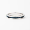 Tessa Montana Blue Crystal Eternity Band