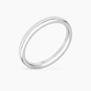 2 mm Stainless Steel Wedding Band
