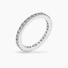 Eli 2.5ct CZ White Gold Rhodium Band