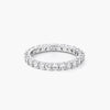 Cubic Zirconia Eternity Band