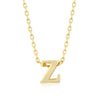 Alexia 14k Gold Pendant Z Initial Necklace