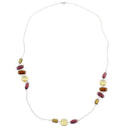 Assorted Color Cubic Zirconia Fashionista Necklace