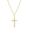 Simple Golden Cross Pendant