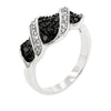 Cubic Zirconia Swirl Ring