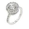 Silvia White Gold Rhodium Majestic Ring