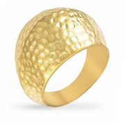 Brittney 14K Gold Textured Ring